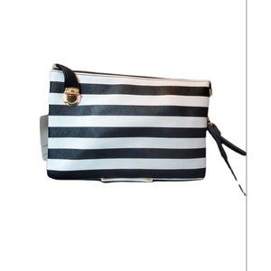 NWT, Black and White Clutch
